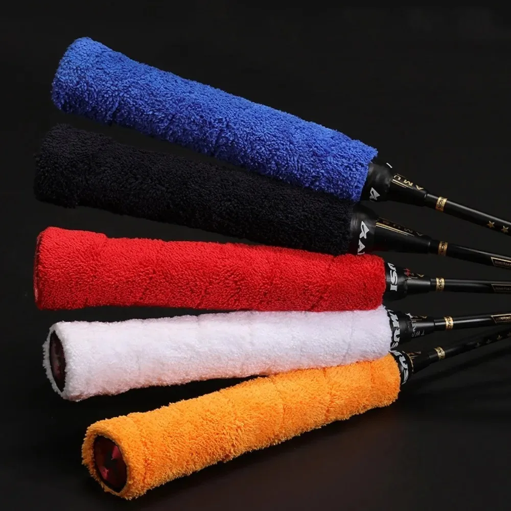 Side Tape Racket - Pro zweetabsorberende overgrips katoenen handdoekgreeptape voor