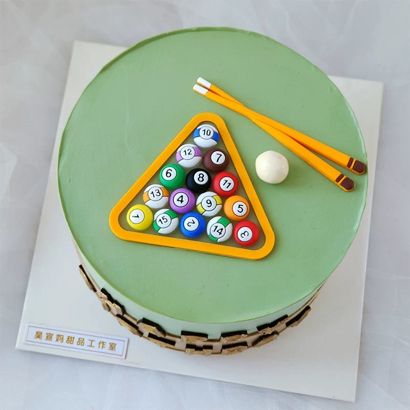 Table Tennis Game - Biljart Taart Verjaardag Decoratie Gelukkige Vaderdag