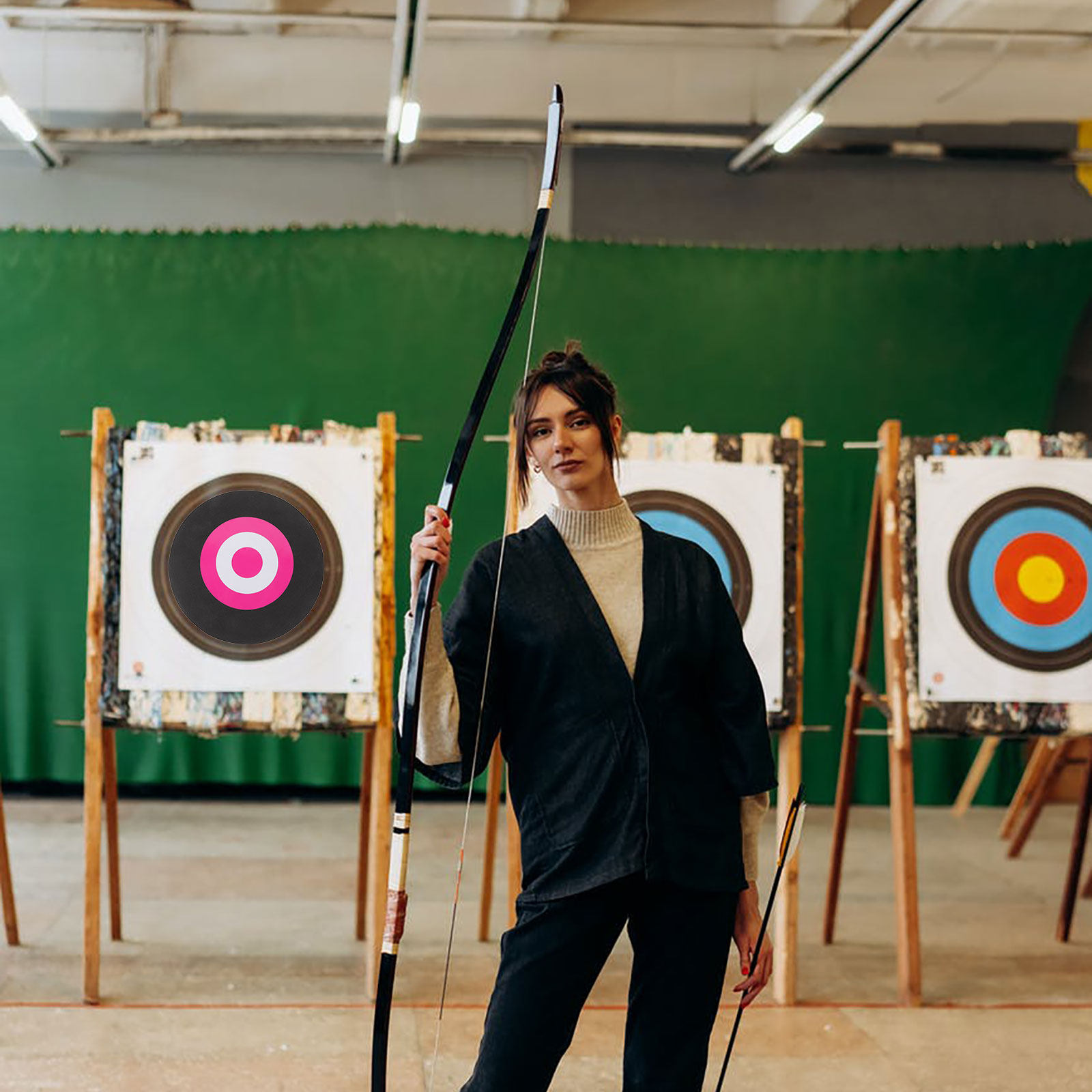 Practice Target Board - Eva Draagbaar Boogschietdoelbord Slijtvast Beweegbaar Boogdoel