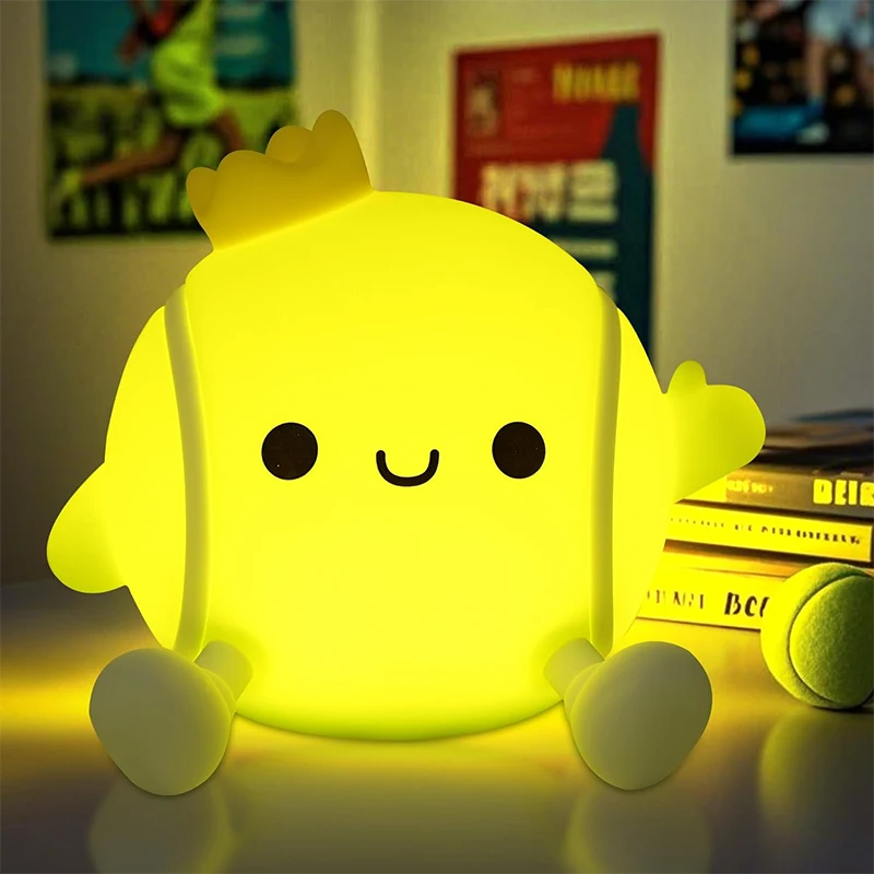 Table Tennis Flash - NIEUW Schattig tennisnachtlampje Siliconen slaaplamp voor