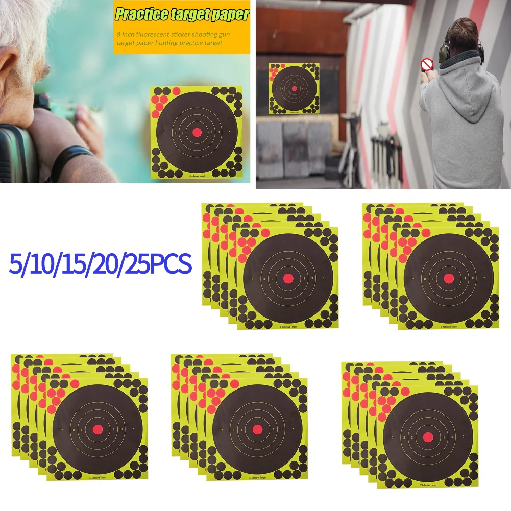 5/10/15/20/25PCS 8-inch Splatt - Practice Target Board recensie en prijs