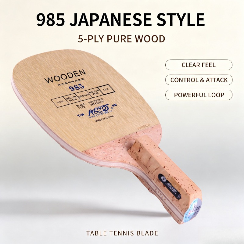 YINHE 985 Japanse Penhold Tafe - Table Tennis Game recensie en prijs
