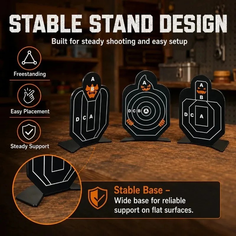 Robuuste, zelfdragende metalen - Practice Target Board recensie en prijs