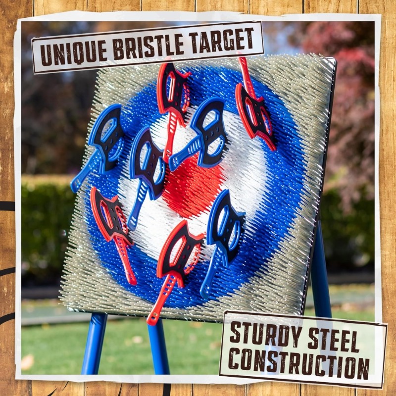 Stalen frame bijl gooien doelb - Practice Target Board recensie en prijs