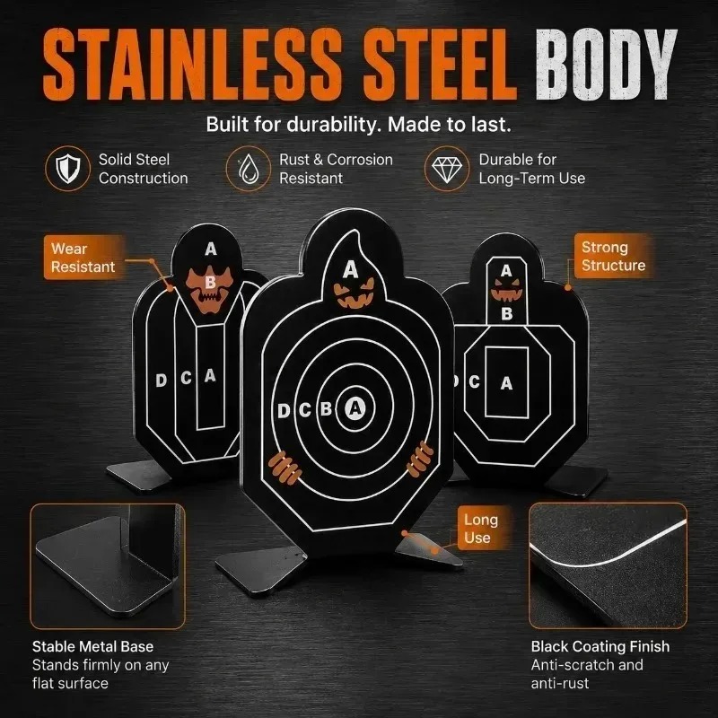 Stevige, zelfstaande metalen o - Practice Target Board recensie en prijs