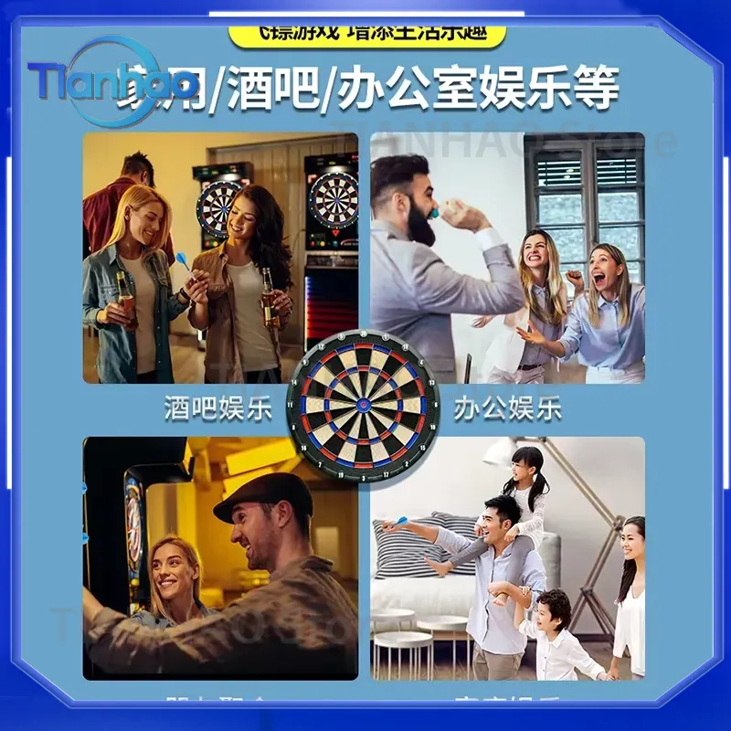 Zachte dartbordset voor binnen - Practice Target Board recensie en prijs