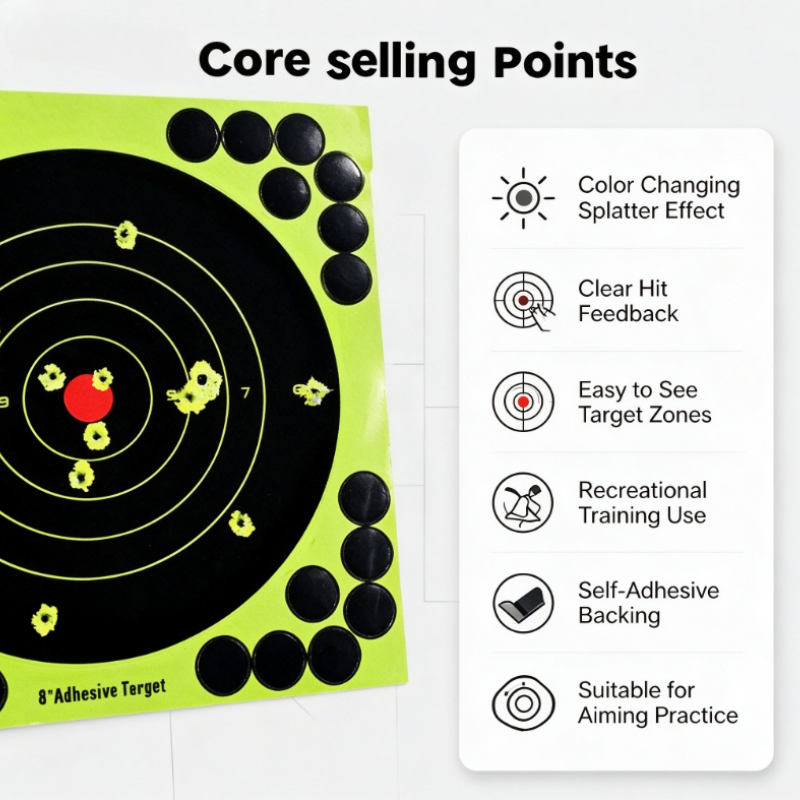 50PC/100PC/150PC/200PC/250PC K - Practice Target Board recensie en prijs