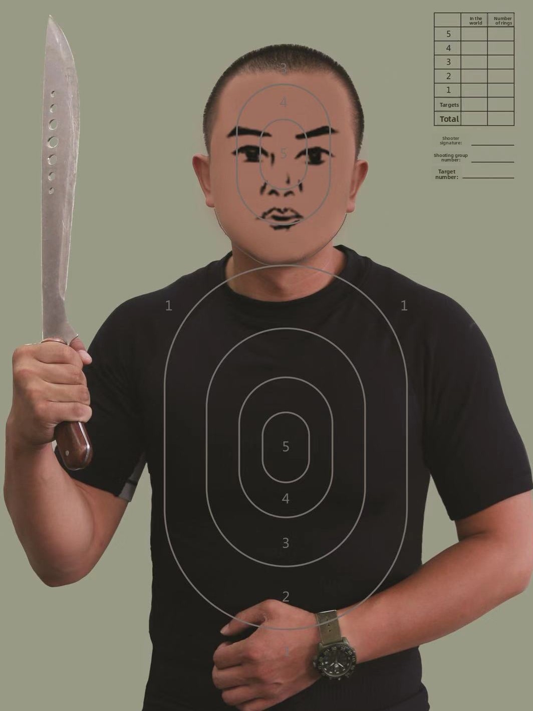 IPSC IDPA Doelwit Papier Gegol - Practice Target Board recensie en prijs