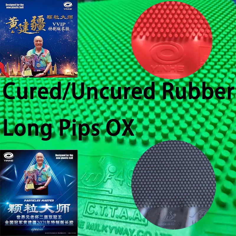 YINHE VVIP Maste Long Pips Taf - Table Tennis Game recensie en prijs